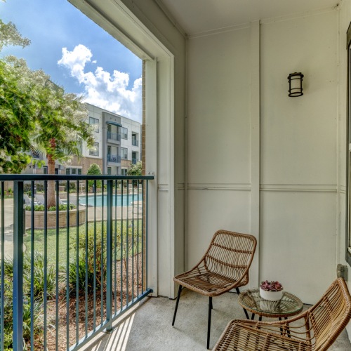 Patio Apartments in Houston