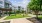 a building with a courtyard and trees